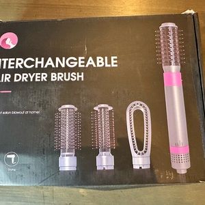 Drying wand with changable heads